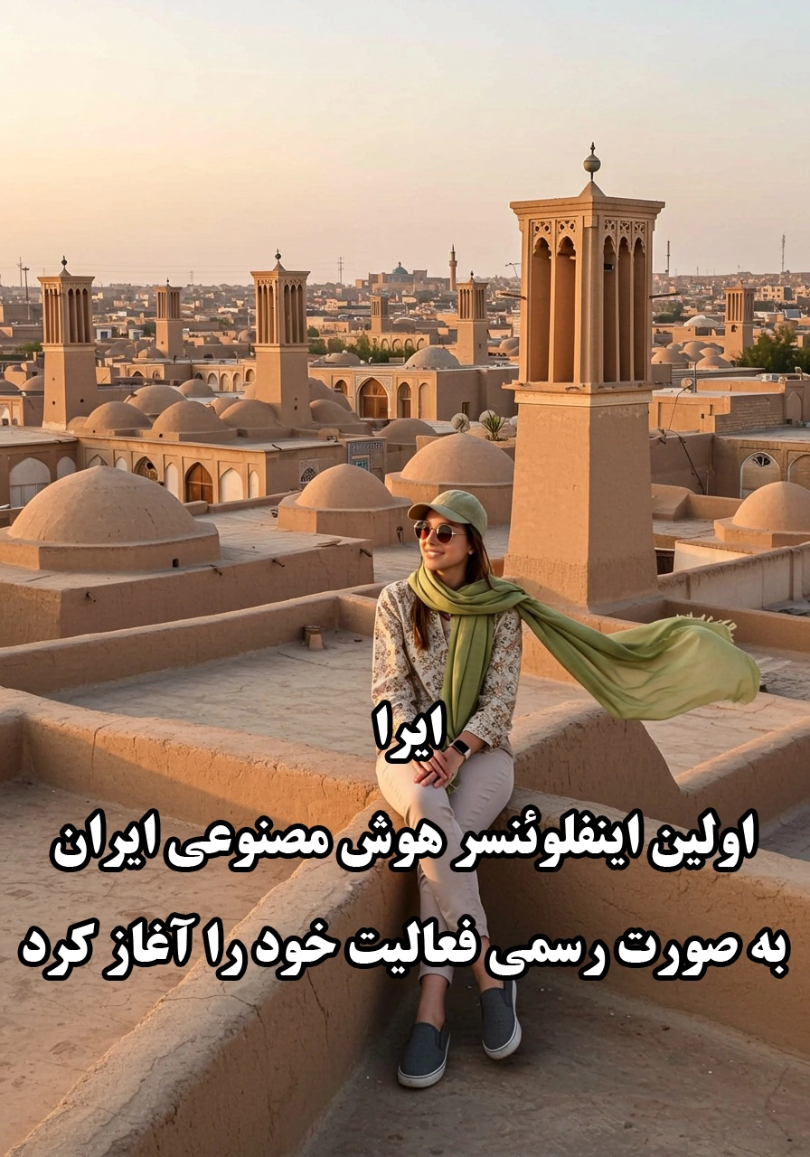 ایرا-اولین-اینفلوئینسر-هوش-مصنوعی-ایران